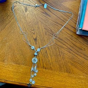 Lia Sophia long necklace. Love hope and joy. Never worn.